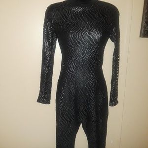 Black Sexy Eye catching bodysuit